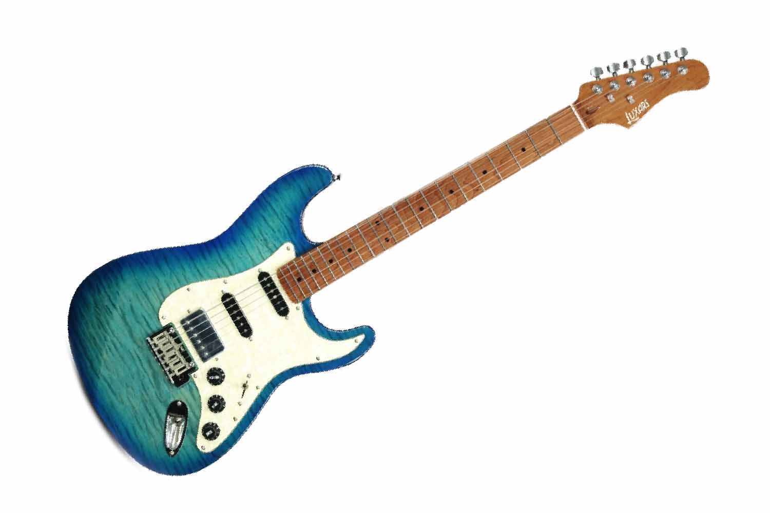Электрогитара Stratocaster Luxars S-G25-SBL - Электрогитара - фото 1