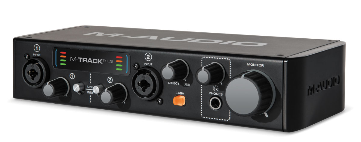  M-Audio MTrack Plus II - USB аудио интерфейс - фото 1