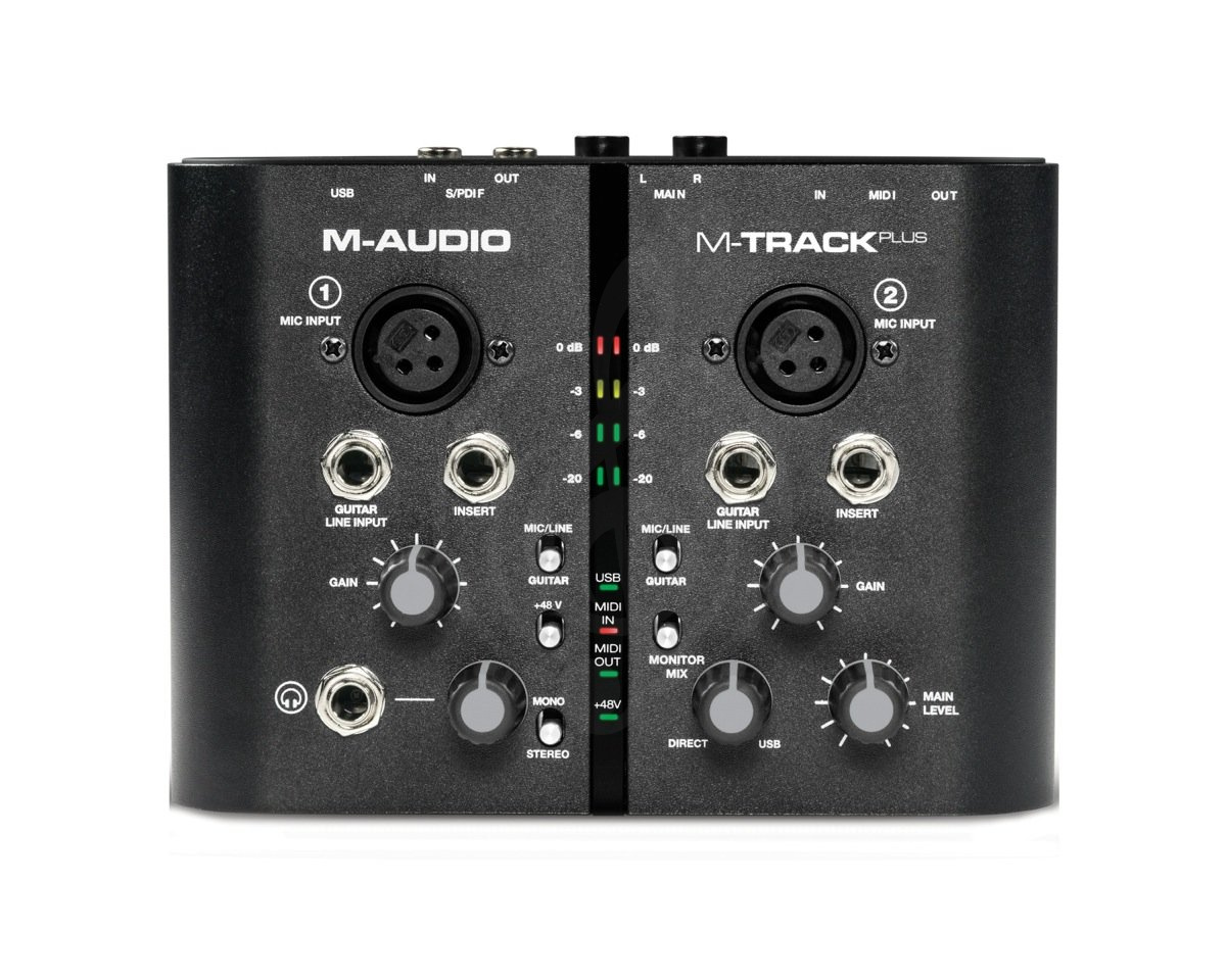  M-Audio MTrack Plus - USB аудио интерфейс - фото 3