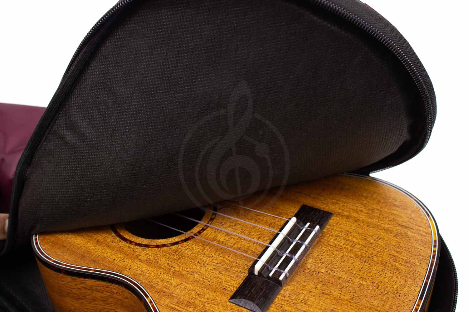 Чехол для укулеле сопрано Magic Music Bag Ч-СОПРАНО-DRD - Чехол для укулеле сопрано, бордовый - фото 3
