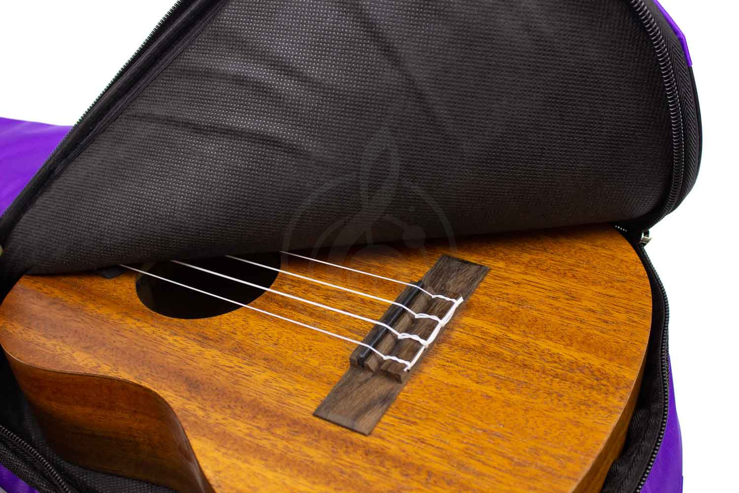 Чехол для укулеле сопрано Magic Music Bag Ч-СОПРАНО-PL - Чехол для укулеле сопрано, фиолетовый - фото 3