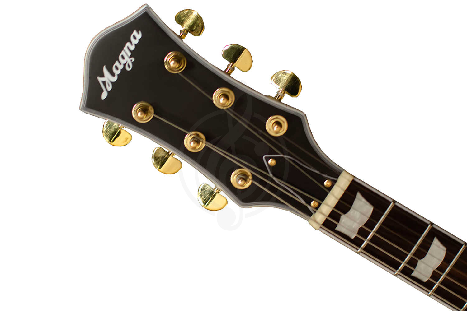 Электрогитара Les Paul Magna 2000L-BK - Электрогитара, черная - фото 2