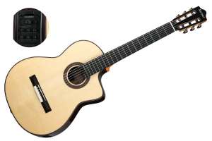 Изображение Martinez Almeria-Luthier-Rosewood - Классическая гитара со звукоснимателем