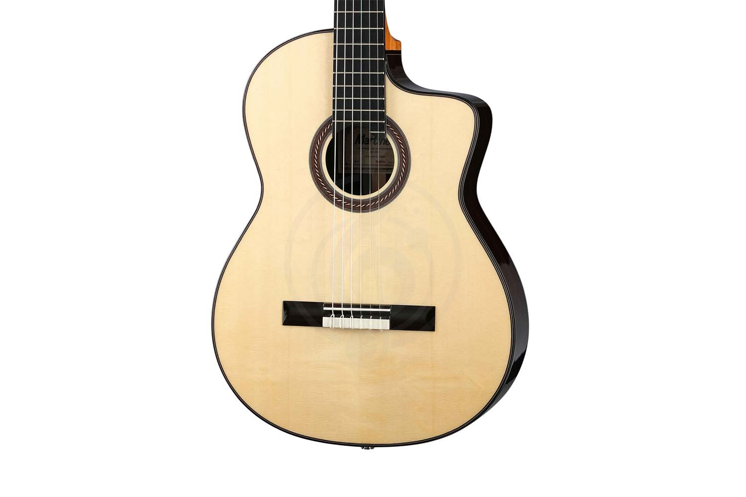 Классическая гитара 4/4 Martinez Almeria-Luthier-Rosewood - Классическая гитара со звукоснимателем - фото 2