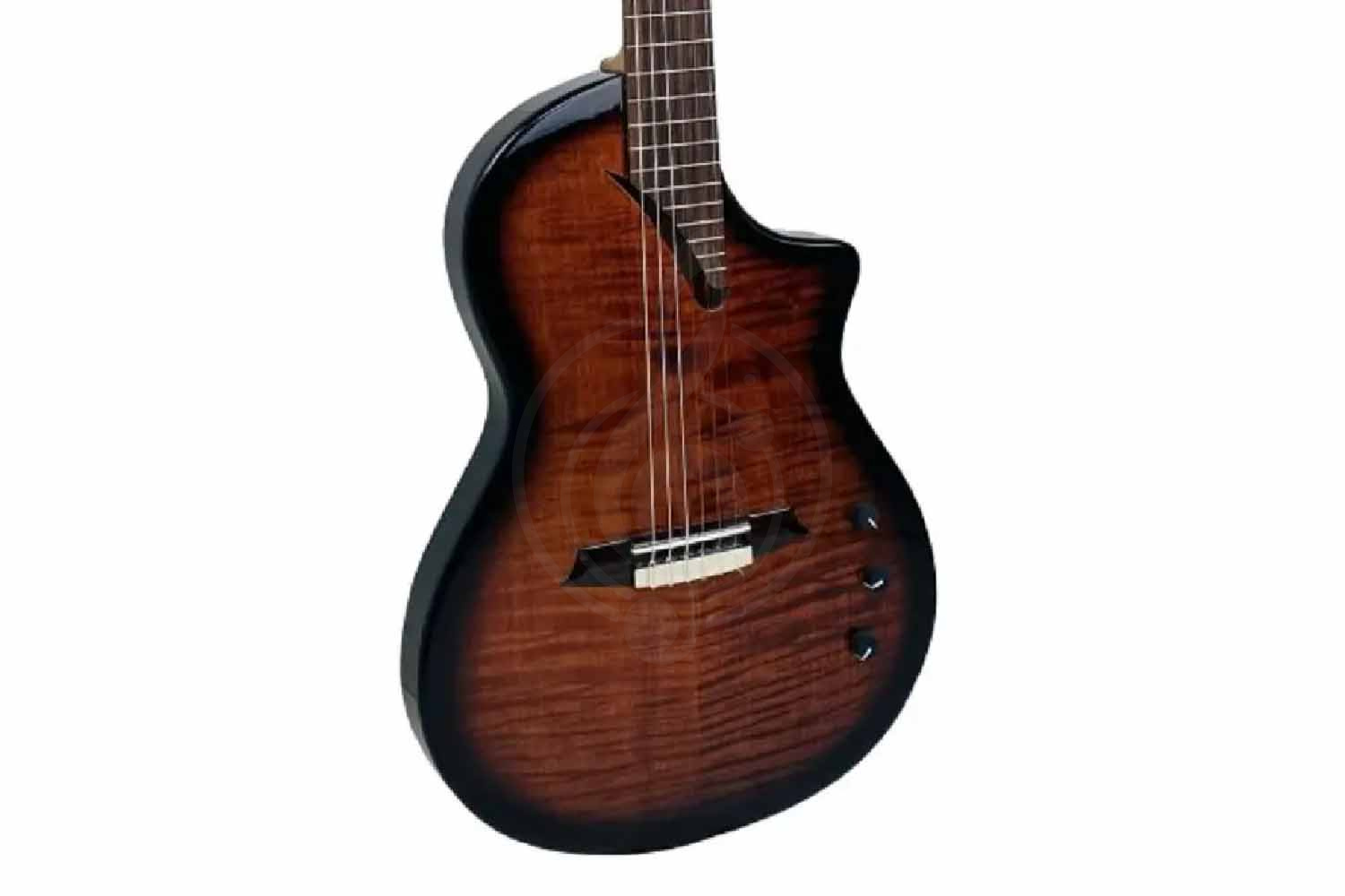 Классическая гитара 4/4 Martinez Hispania-Cognac - Классическая гитара со звукоснимателем, коньяк - фото 6