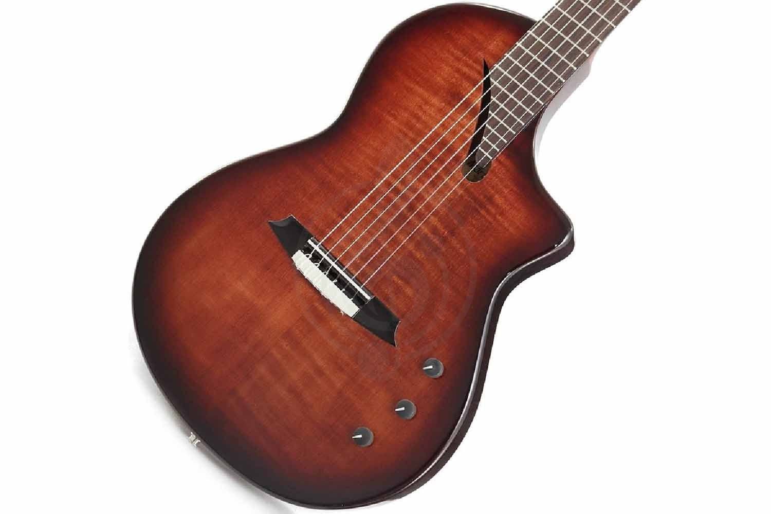 Классическая гитара 4/4 Martinez Hispania-Cognac - Классическая гитара со звукоснимателем, коньяк - фото 7