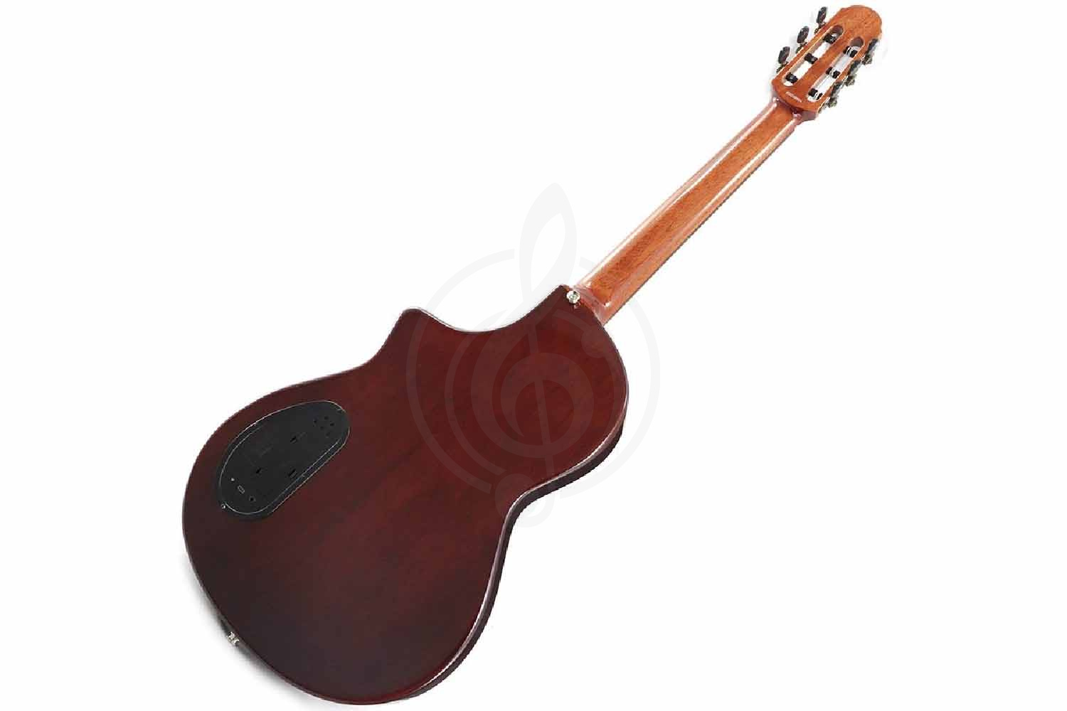 Классическая гитара 4/4 Martinez Hispania-Cognac - Классическая гитара со звукоснимателем, коньяк - фото 8