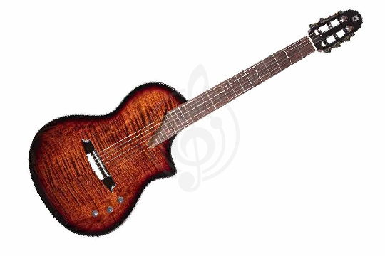 Классическая гитара 4/4 Martinez Hispania-Cognac - Классическая гитара со звукоснимателем, коньяк - фото 1