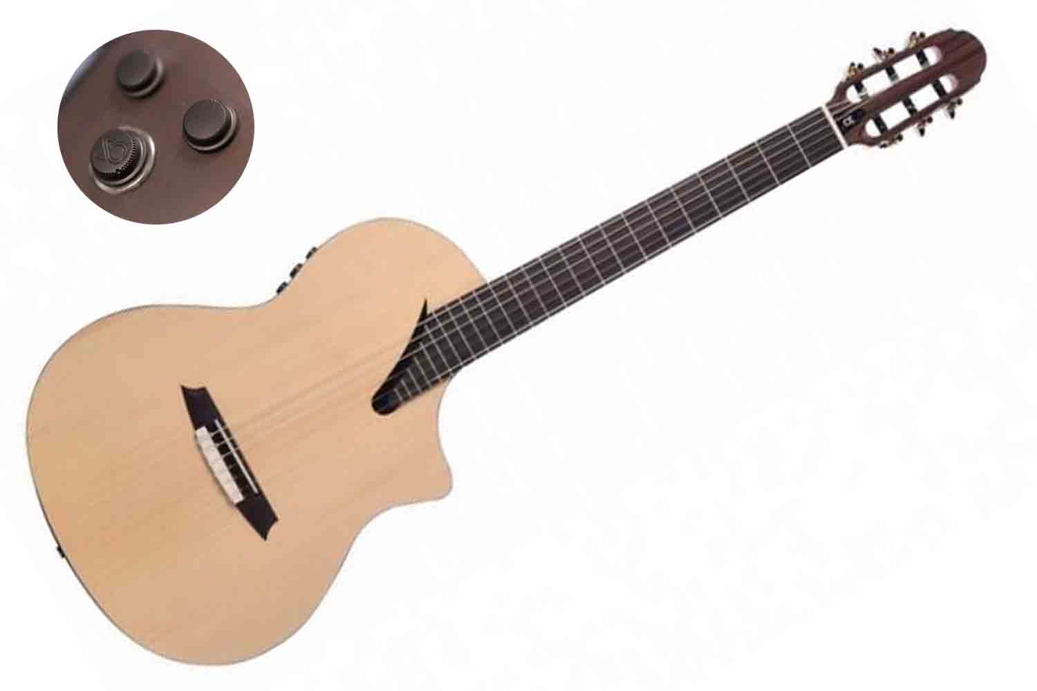 Классическая гитара 4/4 Martinez MS-14RS - Классическая гитара со звукоснимателем - фото 1