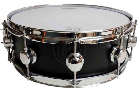 Малый барабан Мастерская Бехтеревых MBb-m-1405-10-BK - Малый барабан 14х5", береза, черный - фото 3