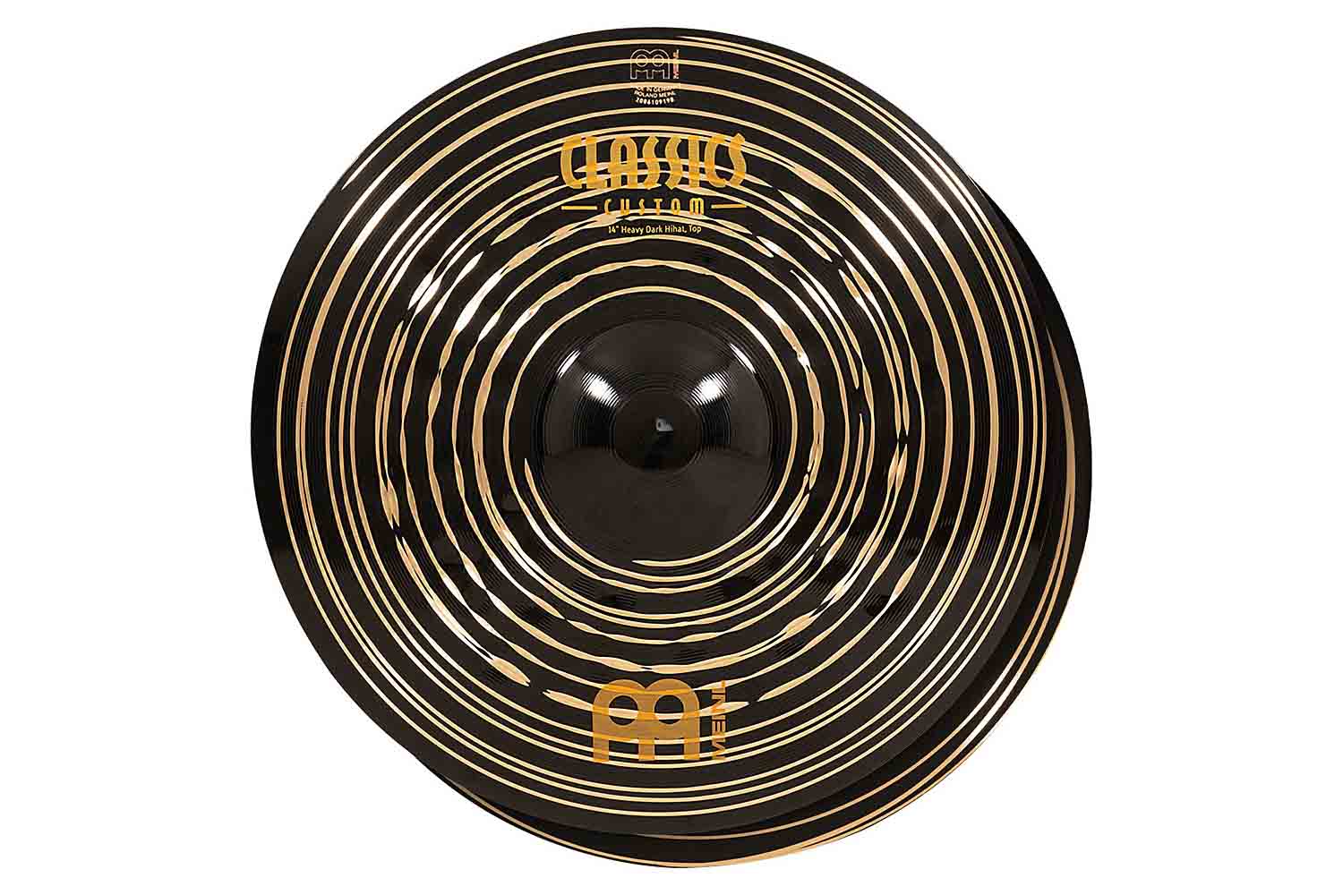Тарелка Hi-Hat Meinl CC14HDAH Classics Custom Dark Heavy Hihat - Две тарелки 14" - фото 1
