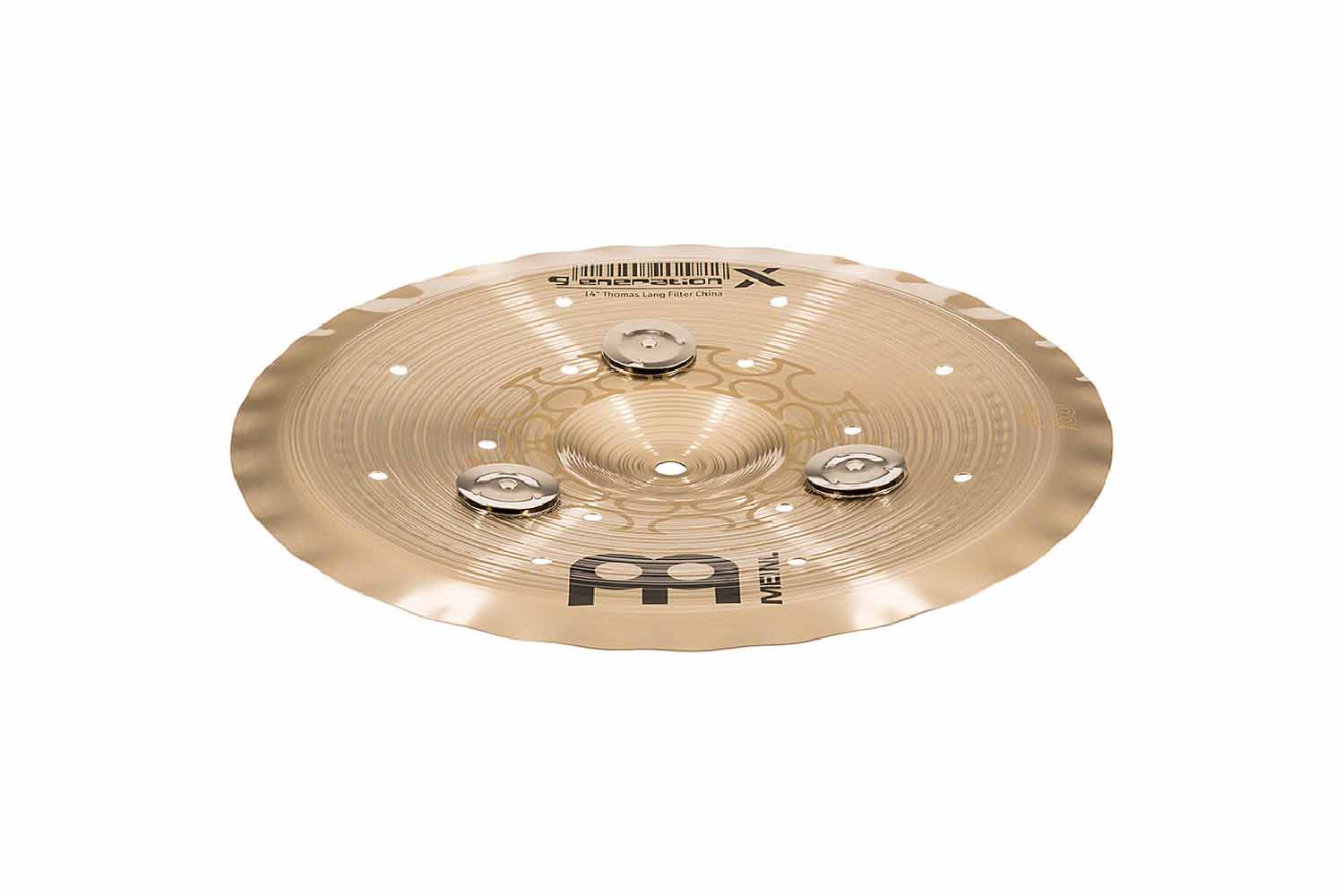 Тарелка China Meinl GX-14FCH-J Generation X Jingle Filter China - Тарелка - фото 1