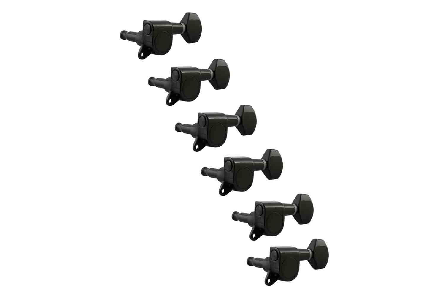  Metallor J-07-BK-6L - Колки для гитары - фото 1