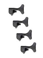 Изображение Колки для гитар Metallor MHB-02-BK-4L