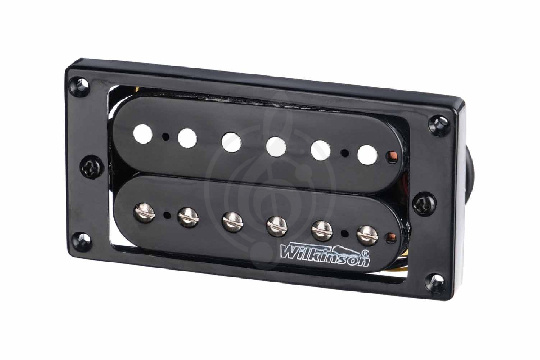 Звукосниматель для электрогитары Metallor WOHHB-B - Звукосниматель бриджевый, хамбакер - фото 1