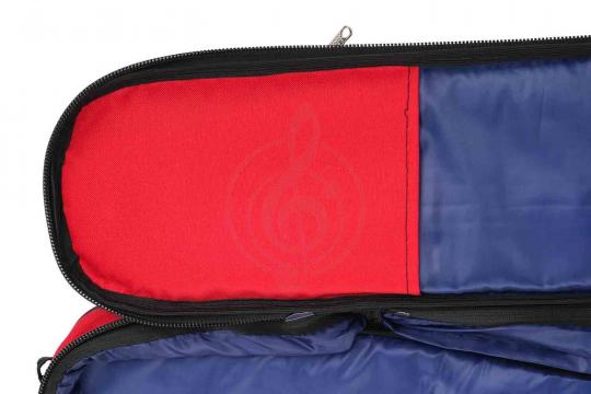 Чехол для электрогитары MEZZO MZ-ChGE-3red/blue/wh - Чехол для электрогитары, триколор - фото 2