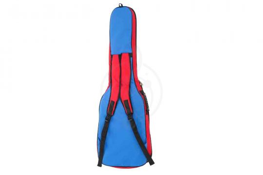 Чехол для электрогитары MEZZO MZ-ChGE-3red/blue/wh - Чехол для электрогитары, триколор - фото 6