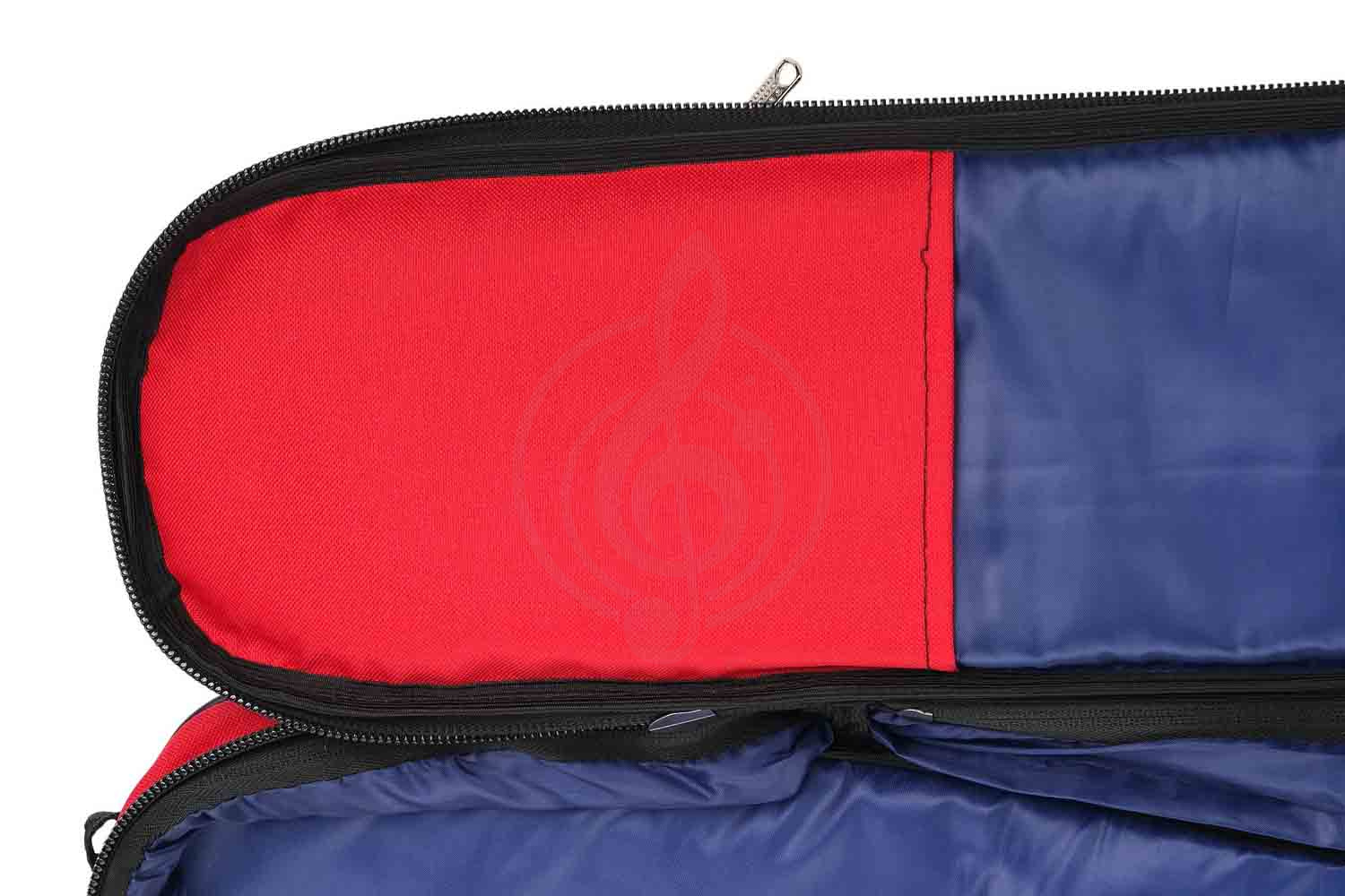 Чехол для электрогитары MEZZO MZ-ChGE-3red/blue/wh - Чехол для электрогитары, триколор - фото 2