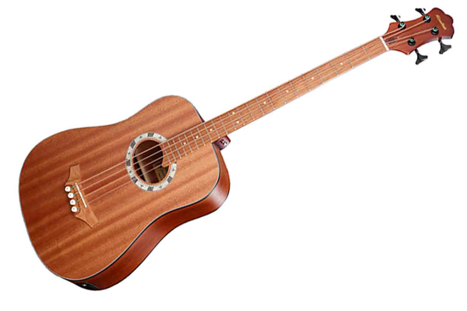 Акустическая бас-гитара MiLena-Music ML-AB1-MAH/EQ - Электро-акустическая бас-гитара - фото 1