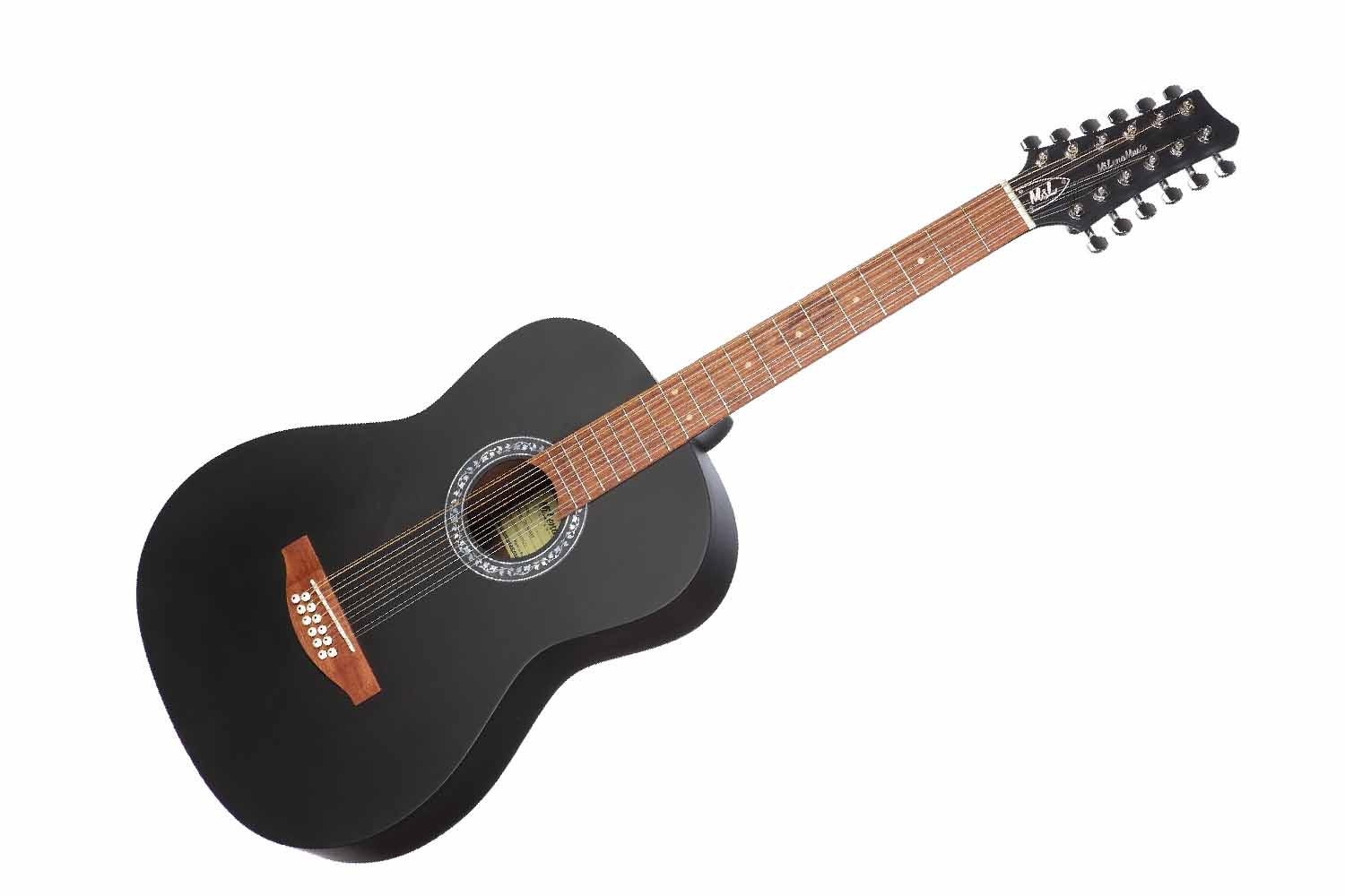 Акустическая гитара MiLena-Music ML-F3-BK-12Str - Акустическая гитара - фото 1