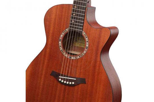 Трансакустическая гитара MiLena Music ML-GA1-MAH/TEQ - Гитара трансакустическая - фото 6