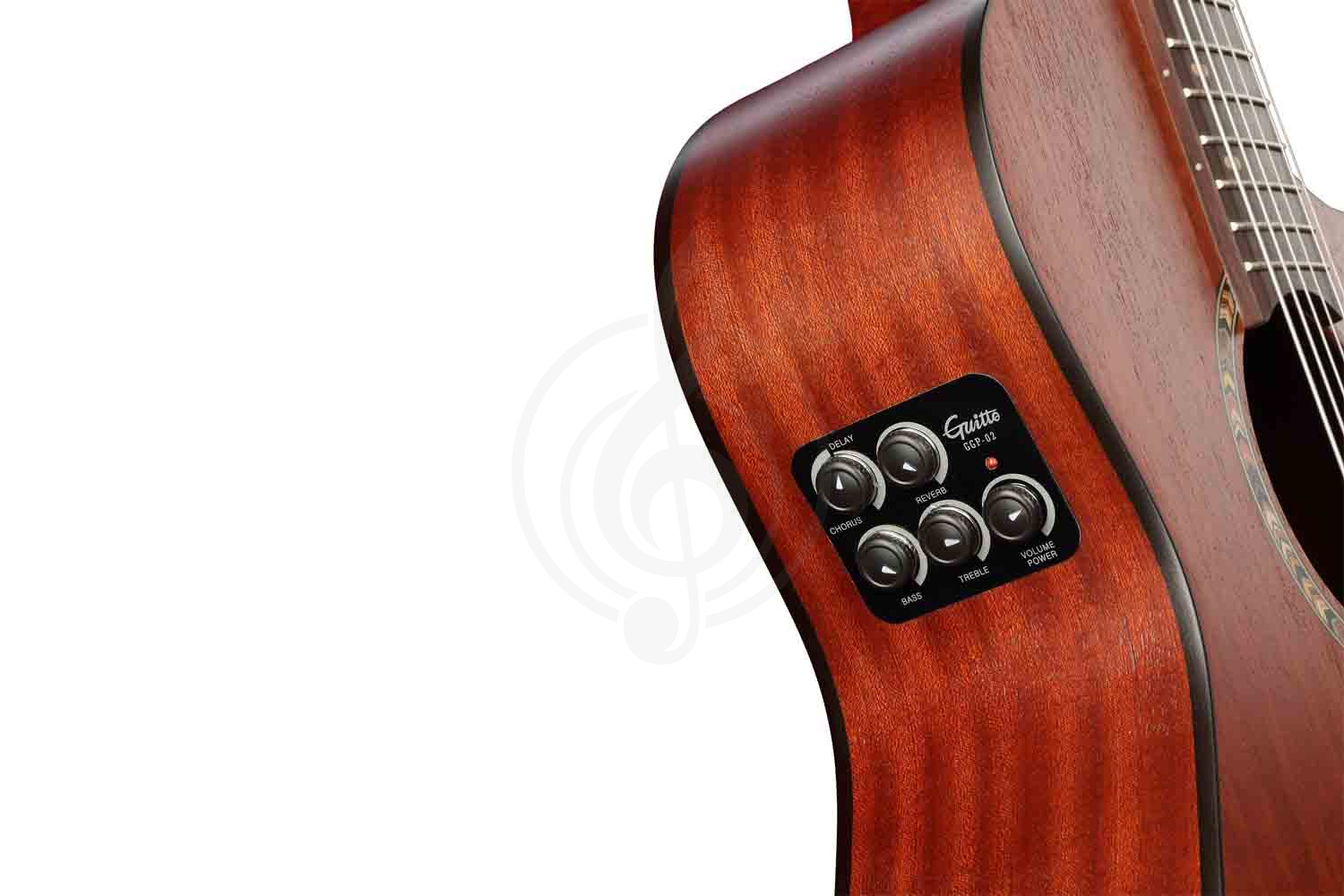 Трансакустическая гитара MiLena Music ML-GA1-MAH/TEQ - Гитара трансакустическая - фото 2