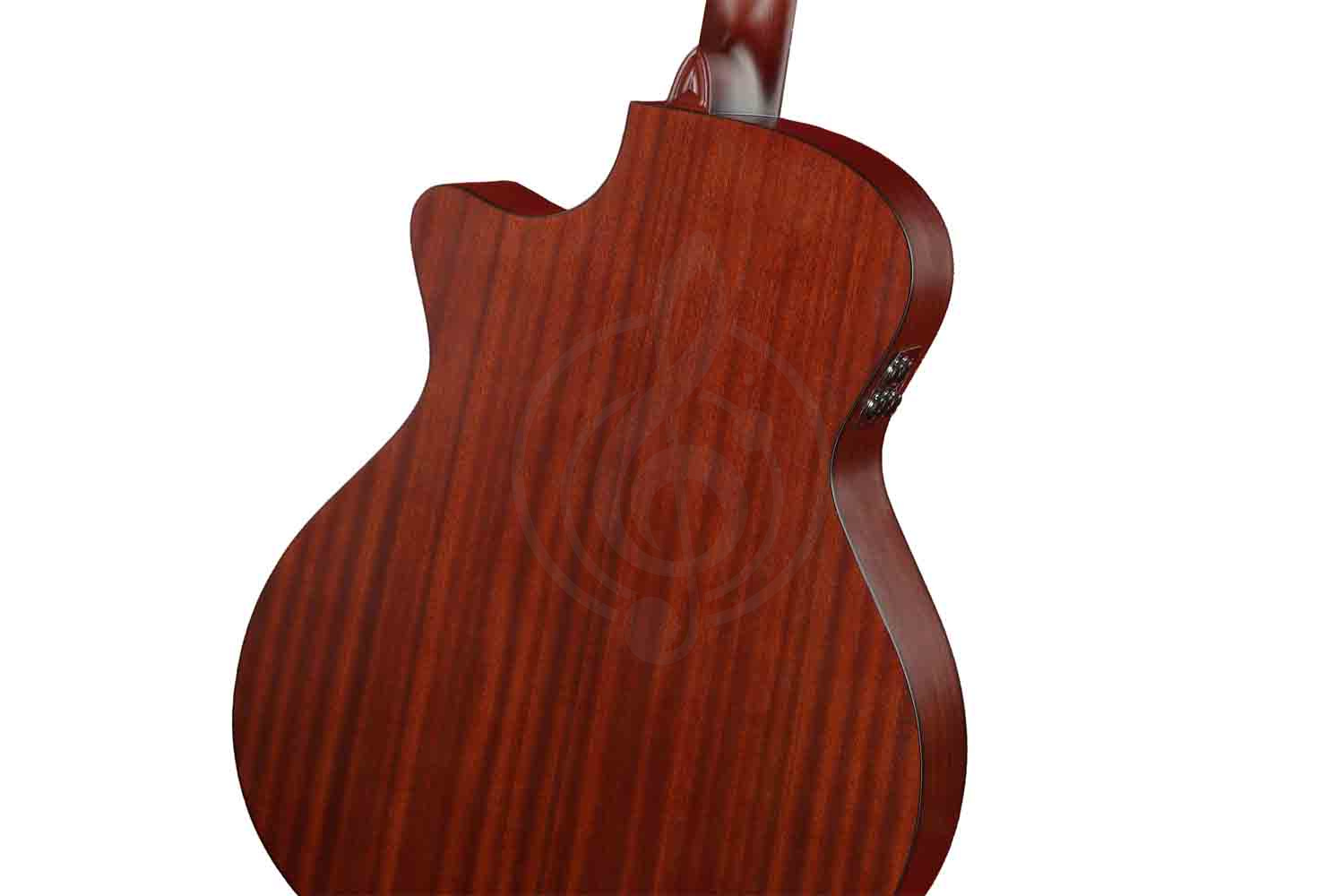 Трансакустическая гитара MiLena Music ML-GA1-MAH/TEQ - Гитара трансакустическая - фото 4