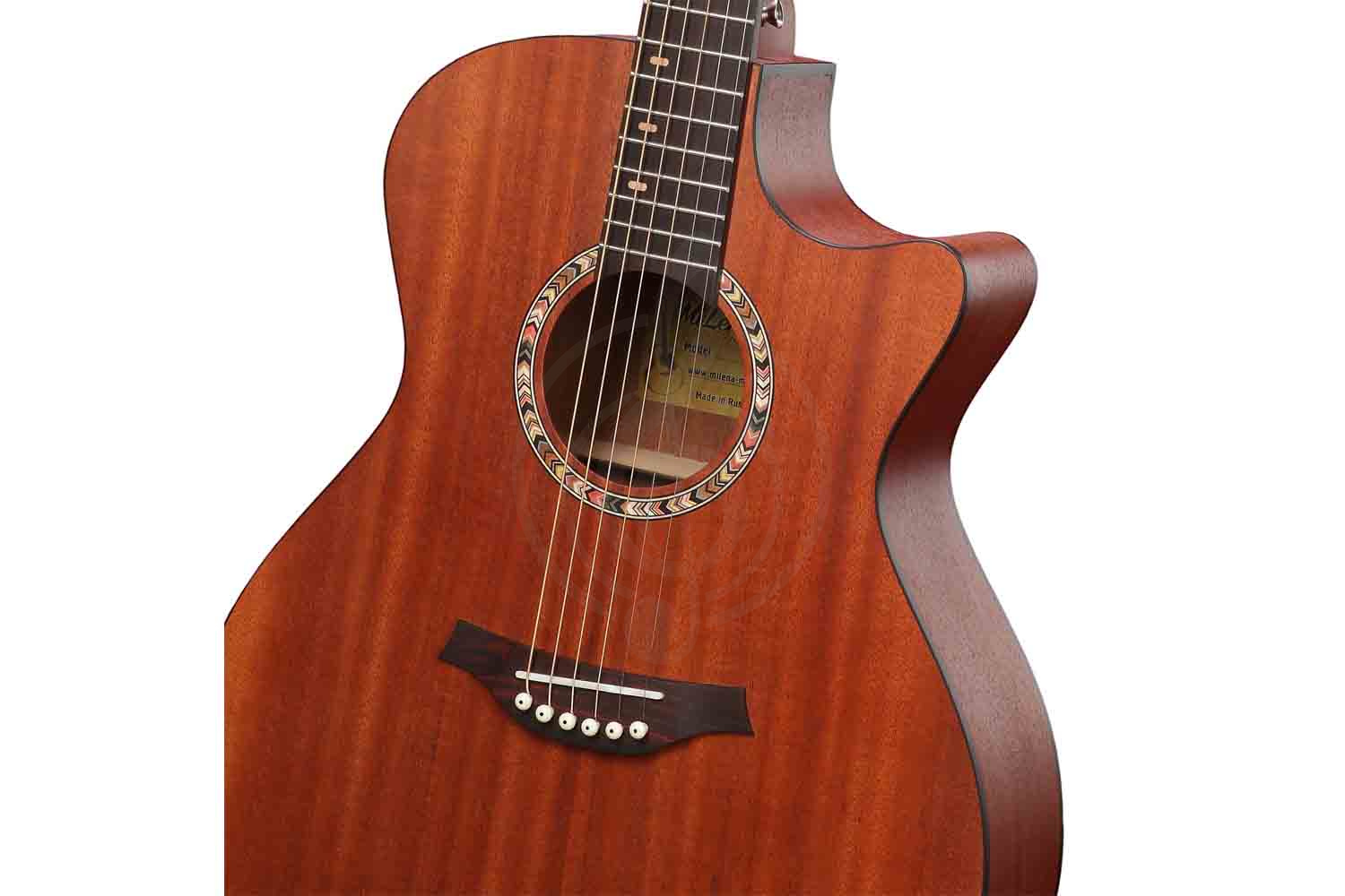 Трансакустическая гитара MiLena Music ML-GA1-MAH/TEQ - Гитара трансакустическая - фото 6