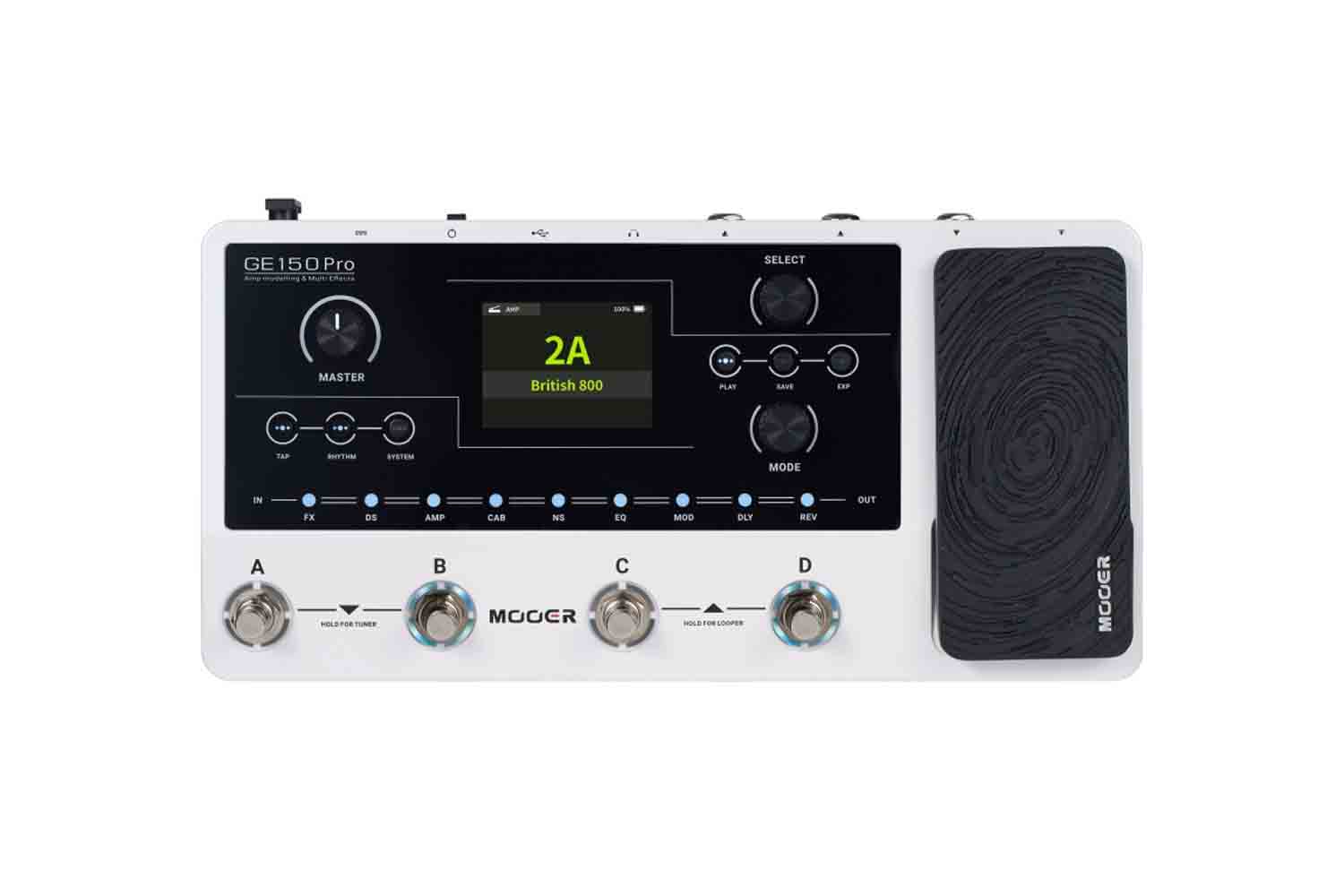 Процессор для электрогитары Mooer GE150-Pro - Процессор эффектов - фото 1