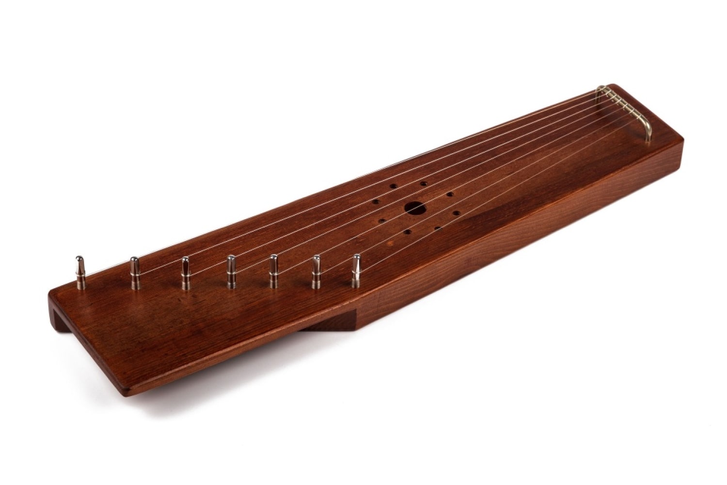Гусли Мозеръ GWS-71W - Гусли 7 струн традиционные, крыловидные, цвет орех - фото 1
