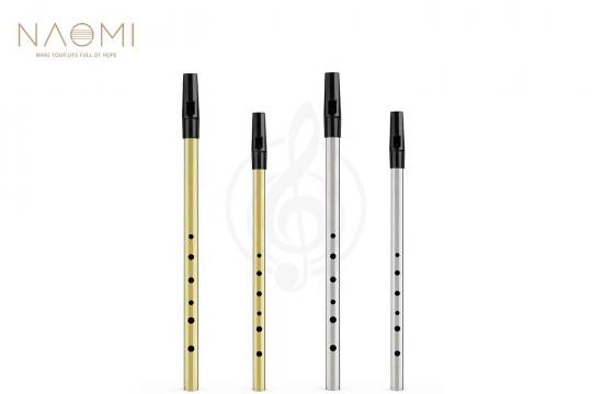 Вистл Naomi Irish Tin Whistle Brass D Gold - Тин Вистл Ре Латунь - фото 7