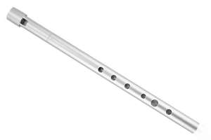 Изображение Naomi Irish Tin Whistle High Quality Aluminum D Silver - Тин Вистл Ре Высококачественный алюминий