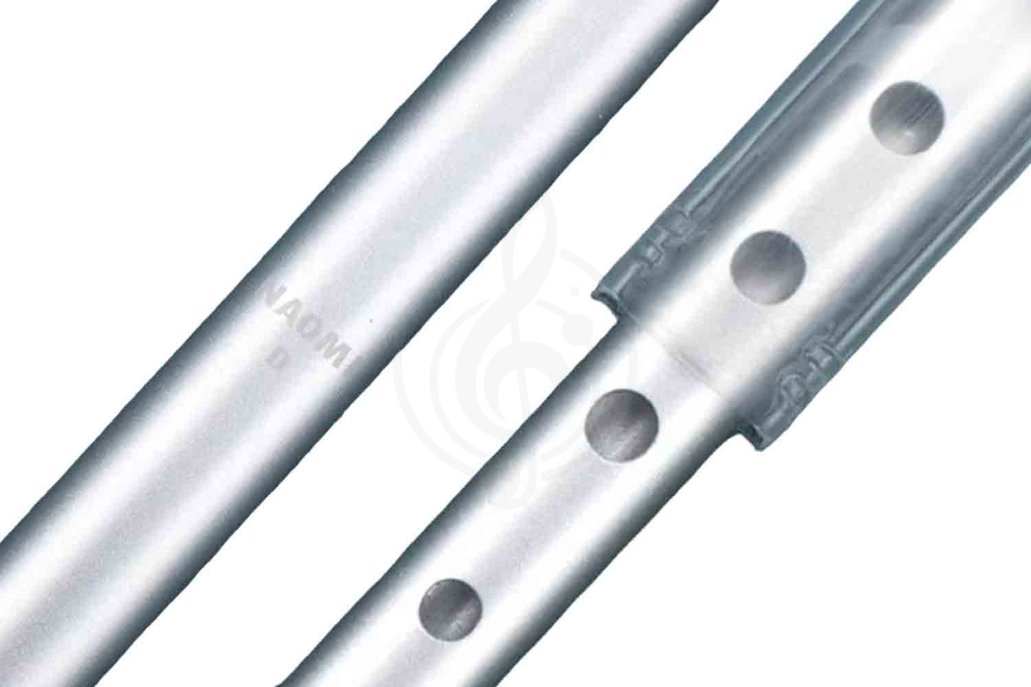 Вистл Naomi Irish Tin Whistle High Quality Aluminum D Silver - Тин Вистл Ре Высококачественный алюминий - фото 2