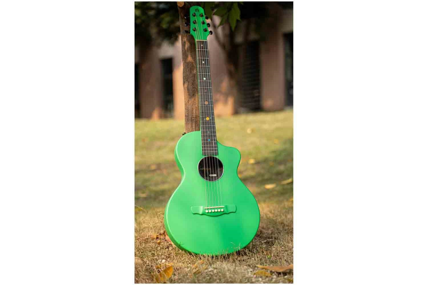 Акустическая гитара NATASHA Asteroid Mint Green - Акустическая гитара - фото 3
