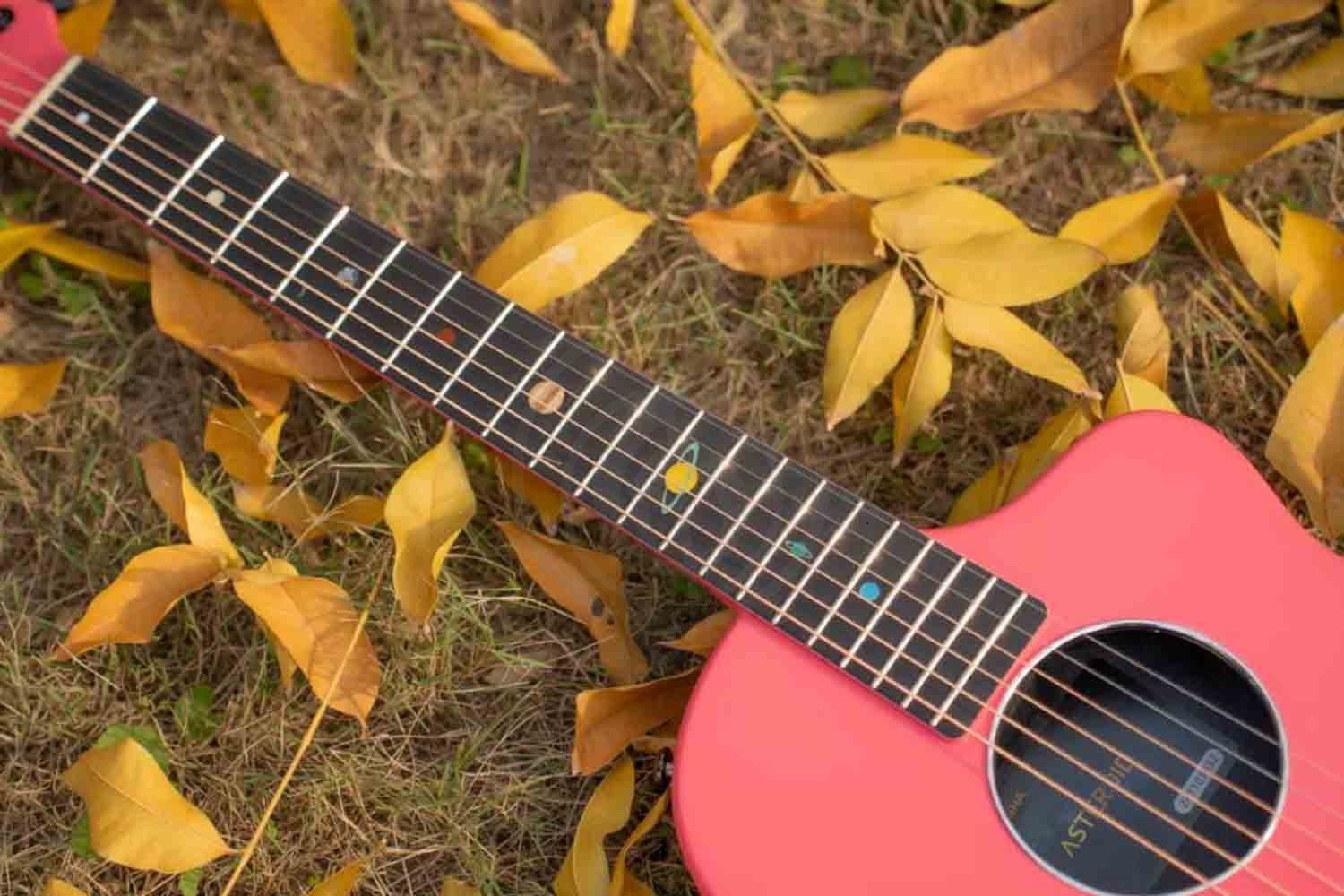 Акустическая гитара NATASHA Asteroid Peach Pink - Акустическая гитара - фото 16