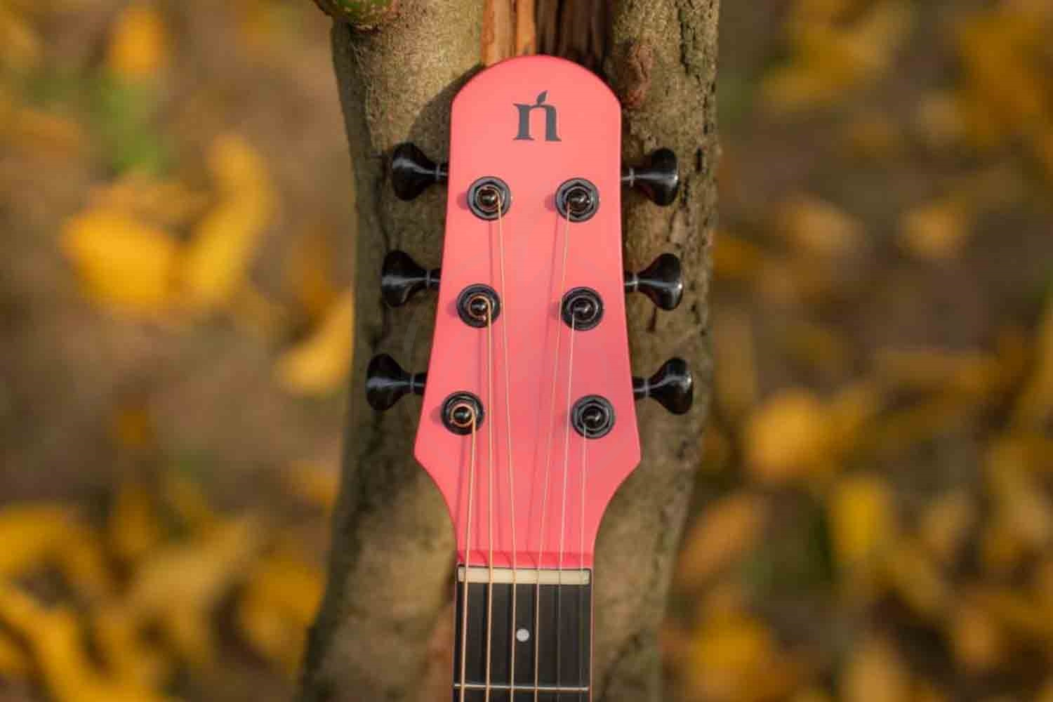 Акустическая гитара NATASHA Asteroid Peach Pink - Акустическая гитара - фото 18