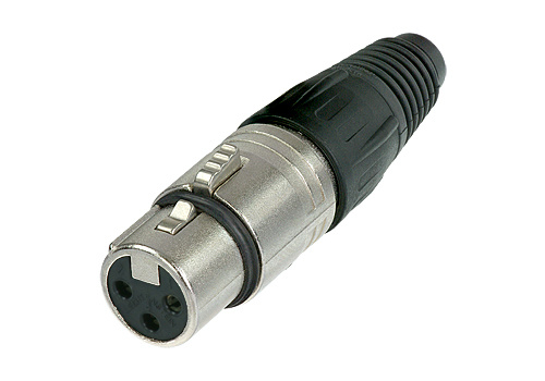 Разъем XLR Neutrik NC3FX Разъем XLR female кабельный - фото 1