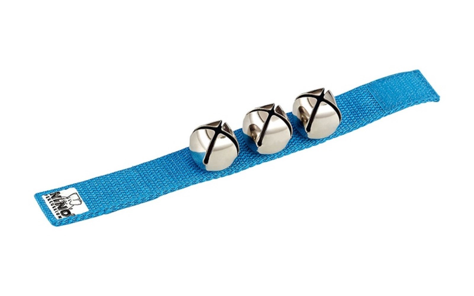  Nino Percussion NINO961B  Колокольчики на запястье, синий - фото 1
