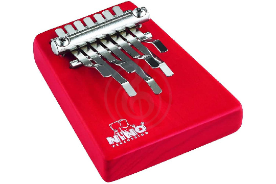 Калимба Nino Percussion NINO964R - Калимба средняя, 7 нот - фото 1