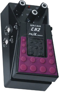 Педаль эффектов для электрогитары NUX CH-2 Vintage Chorus - фото 2