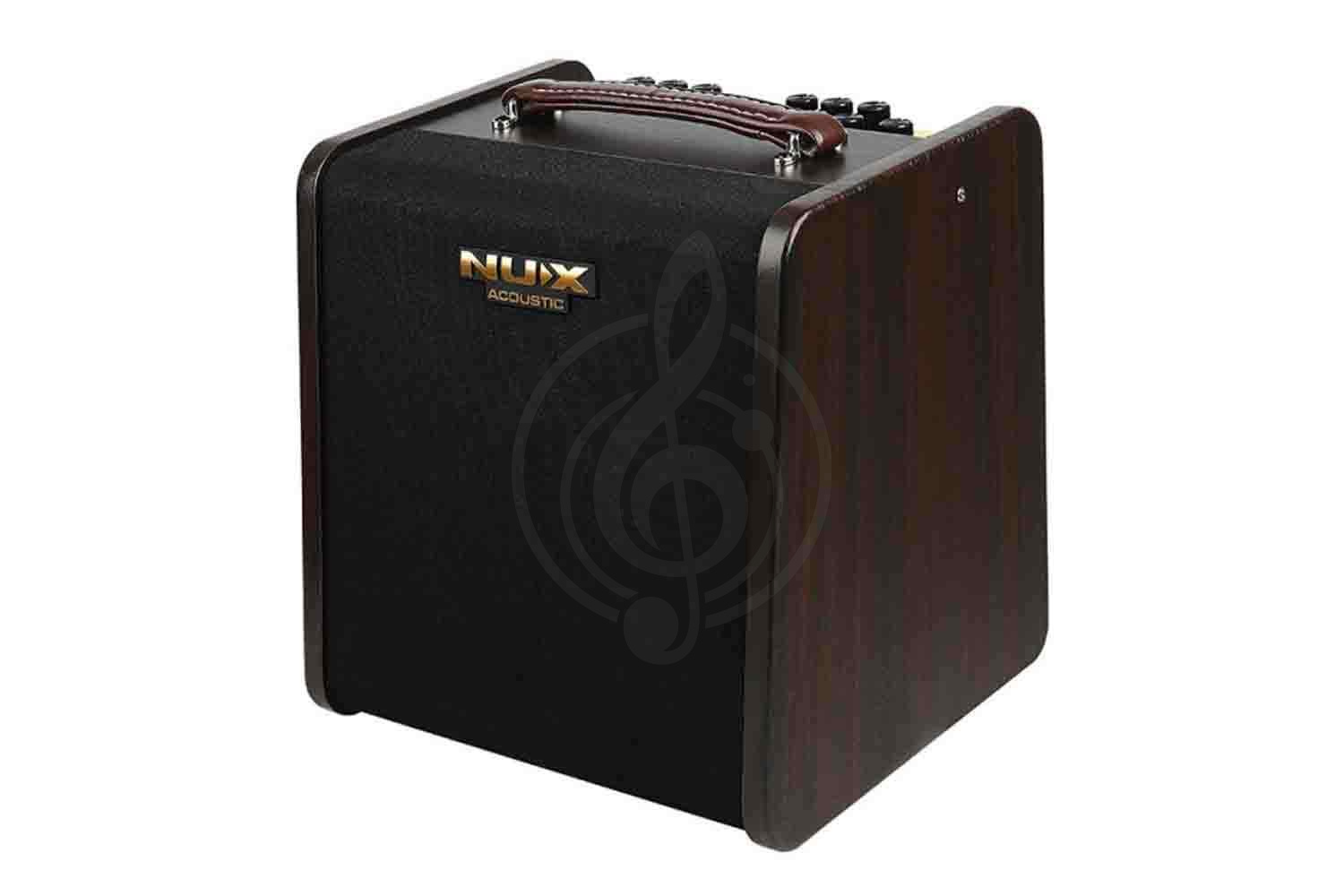 Комбоусилитель для акустической гитары Nux Cherub AC-80 Stageman II - Комбоусилитель для акустической гитары, 80 Вт, аккумуляторный - фото 2