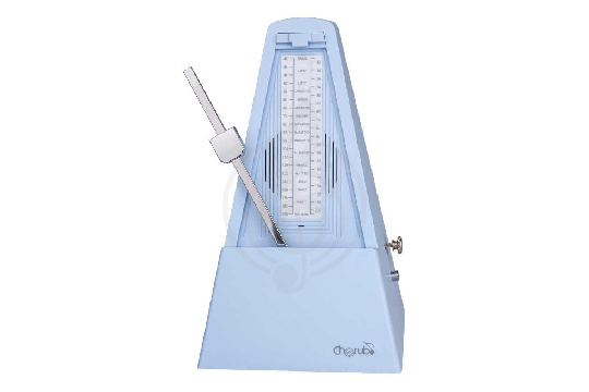  Nux Cherub WSM-290P - Метроном механический/цифровой, синий - фото