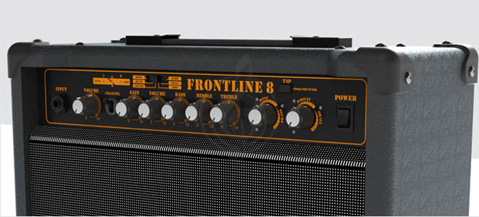 Комбоусилитель для электрогитары NUX Frontline 8 Моделирующий гитарный комбо - фото 2
