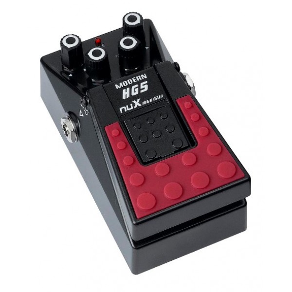 Педаль эффектов для электрогитары NUX HG5 Modern High Gain - педаль дисторшн - фото 1