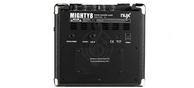 Комбоусилитель для электрогитары NUX Mighty 8 Моделирующий гитарный комбо - фото 2