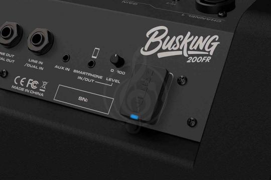 Процессор для электрогитары Nux NBA-200FR Busking 200FR - Комбоусилитель с аккумулятором - фото 7