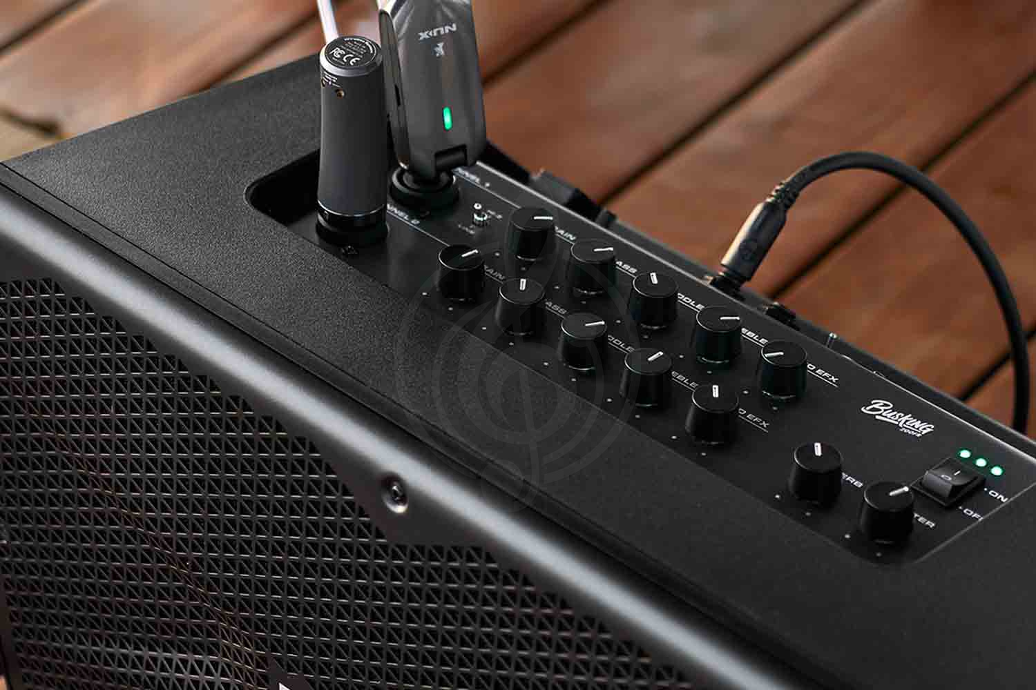 Процессор для электрогитары Nux NBA-200FR Busking 200FR - Комбоусилитель с аккумулятором - фото 9