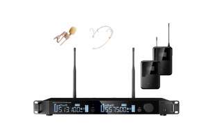Изображение Октава OWS-U2200D01L02В-B-PRO - Двухканальная радиосистема