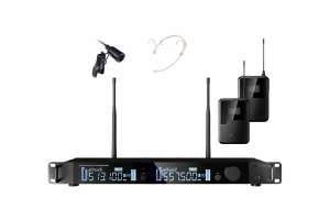 Изображение Октава OWS-U2200D01L03-B-PRO - Двухканальная радиосистема