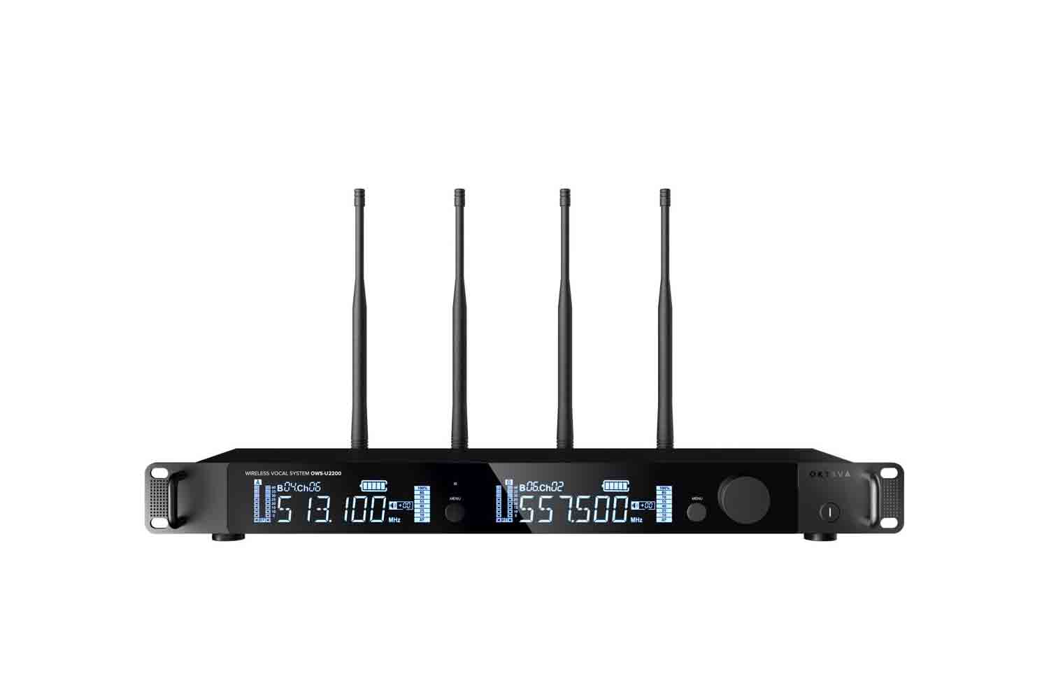  Октава OWS-U2200R-В - Двухканальный приемник радиосистемы OWS-U2200 - фото 1